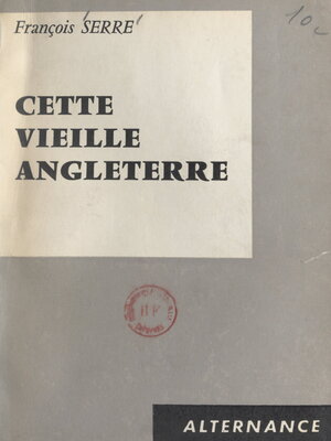 cover image of Cette vieille Angleterre
